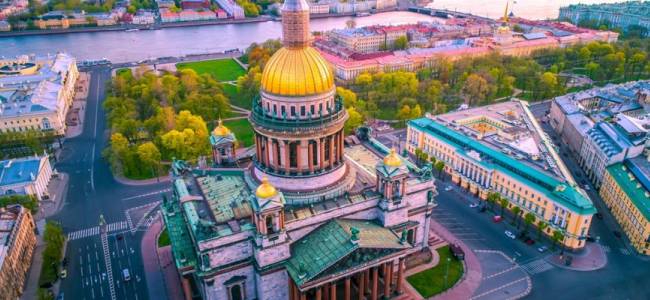 Moskva i Sankt Peterburg