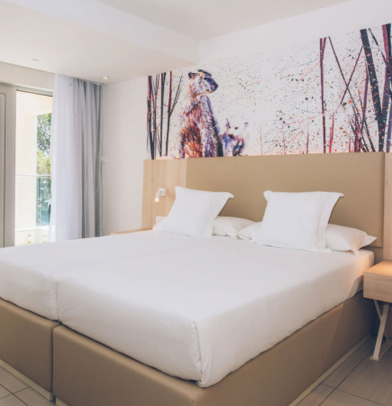 Junior suite, pogled bašta